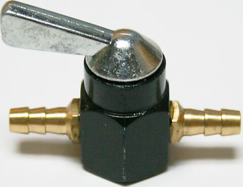 Universal Inline 6mm Fuel Tap / Fuel Valve - XLmotorcycleparts