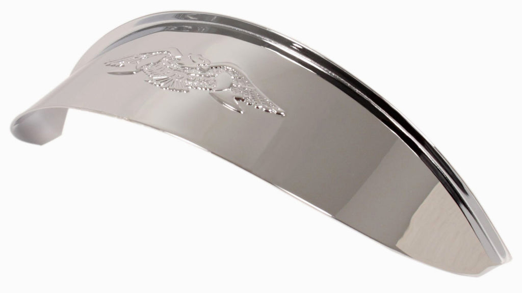 7" Headlight Visor with Eagle Emblem - XLmotorcycleparts