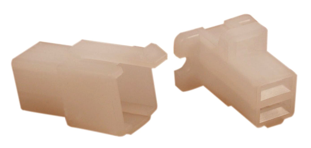 Coupler Set with Terminals - 2 space (side by side) - Large Flat Spade type