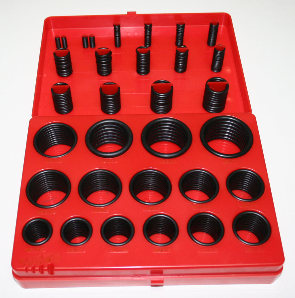 382pc O-Rings Kit with Plastic Case